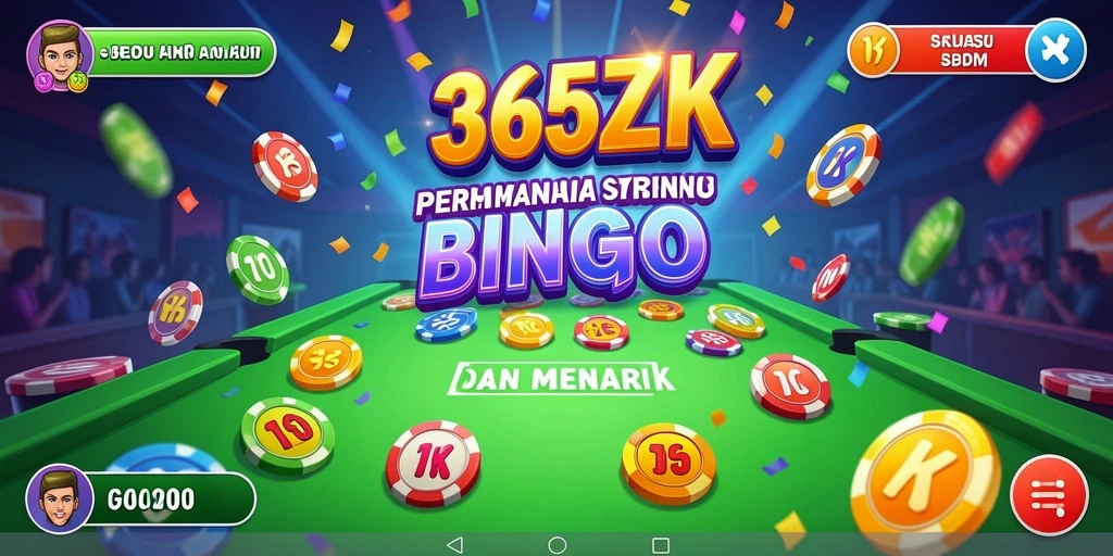 Screenshot gameplay Bingo yang seru dan interaktif.