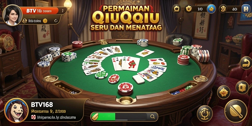 Screenshot gameplay seru dari BTV168 QiuQiu.