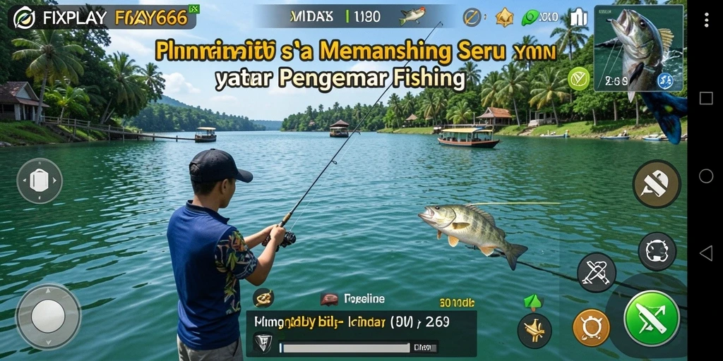 Screenshot FIXPLAY666 menampilkan gameplay memancing yang seru dan menarik.
