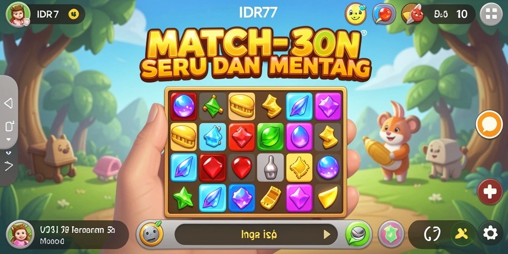 Gameplay seru dan penuh warna dari IDR77.