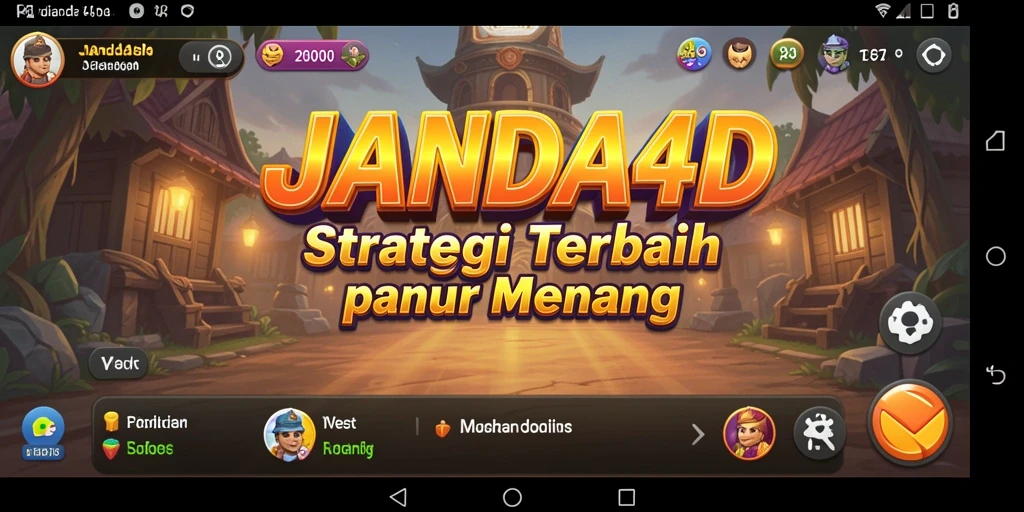 Tampilan gameplay seru di JANDA4D dengan elemen strategi yang menantang.