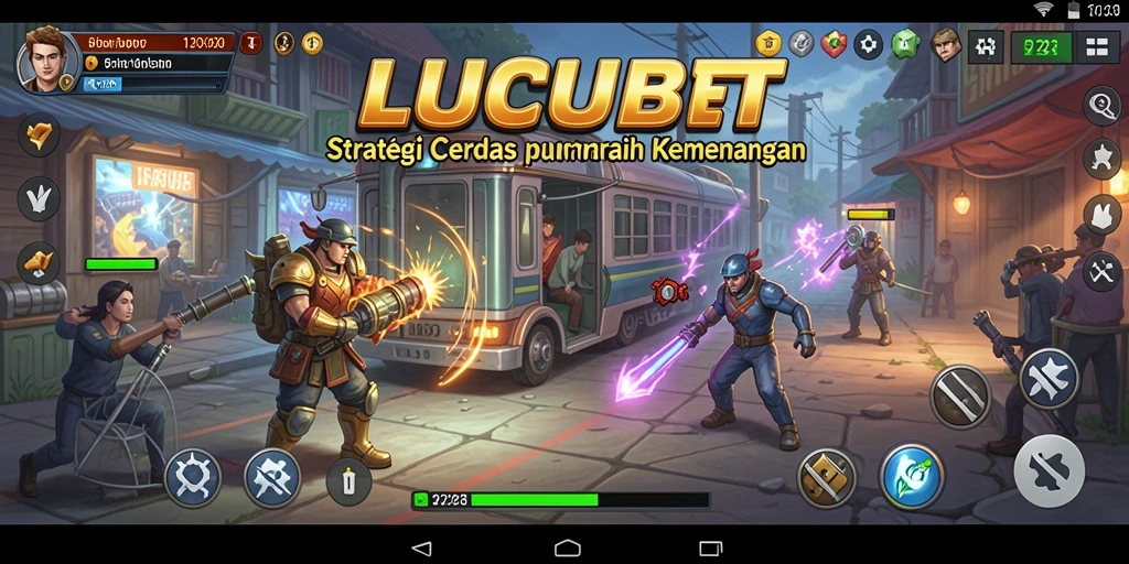 Tampilan gameplay LUCUBET yang seru dan strategis.