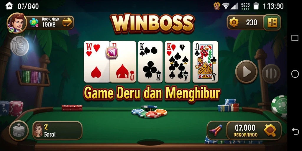 Gameplay seru dan interaktif dari WINBOSS.