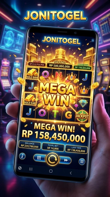 Antarmuka sederhana yang ditawarkan oleh aplikasi jonitogel.